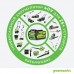 Greenworks 40V G-MAX аккумуляторная бесщеточная газонокосилка, 45 см, с аккумулятором 4 Ah и зарядным устройством