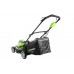 Greenworks 40V G-MAX аккумуляторная газонокосилка, 45 см, c аккумулятором 6 Ah и зарядным устройством