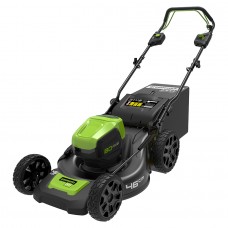 Greenworks 80V Pro аккумуляторная самоходная, бесщеточная газонокосилка, 46 см, без аккумулятора и зарядного устройства