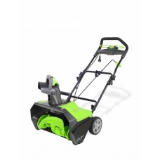 Снегоуборщик GreenWorks GES13 1800W электрический проводной 51 см