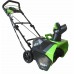 Greenworks 40V G-MAX аккумуляторный бесщеточный снегоуборщик DigiPro, 51 см, с аккумулятором 6 Ah и зарядным устройством