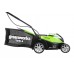 Greenworks 40V G-MAX аккумуляторная газонокосилка, 35 см, с аккумулятором 4 Ah и зарядным устройством