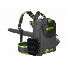 Greenworks 82V Commercial аккумуляторный ранцевый бесщеточный воздуходув, 210 км/ч, без аккумулятора и зарядного устройства