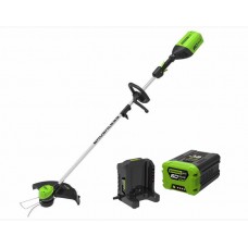 Greenworks 60V DigiPro аккумуляторный бесщеточный триммер, 40 см, с аккумулятором 4 Ah и зарядным устройством