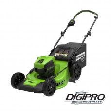 Greenworks 60V DigiPro самоходная, бесщеточная газонокосилка, 46 см, без аккумулятора и зарядного устройства