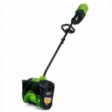 Greenworks 80V Pro аккумуляторный бесщеточный cнегоочиститель, 30 см, без аккумулятора и зарядного устройства