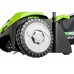 Greenworks 40V G-MAX аккумуляторный аэратор, без аккумулятора и зарядного устройства