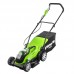 Greenworks 40V G-MAX, аккумуляторная газонокосилка 35 см, без аккумулятора и зарядного устройства