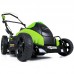 Greenworks 40V G-MAX аккумуляторная газонокосилка, 45 см, c аккумулятором 6 Ah и зарядным устройством