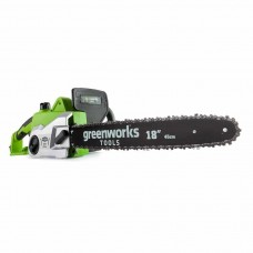 GreenWorks 2000W электрическая проводная цепная пила, 46 см